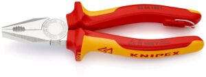 KNIPEX 03 06 180 T BK KOMBITANG GEÏSOLEE