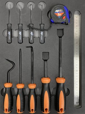 EVA MINI FOAM INLEG SCHRAPERSET, MINI HA