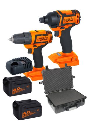 ACCU 18V COMBO KIT 1/4" SLAGSCHROEFDRA