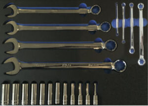 EVA FOAM INLEG GROTE MATEN DOPPEN 1/2" &