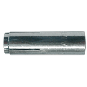 M12X25MM ZN INSLAGANKER MET LIP IAL