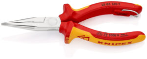 KNIPEX 25 06 160 T BK PLATSPITSE TANG ME