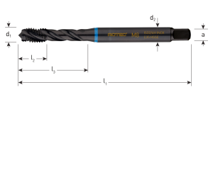 M12 HSS-E INOX 1000 MACHINETAP HSS-E INO M12 HSS-E INOX 1000 MACHINETAP HSS-E INO