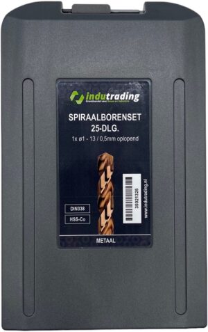 INDU COBALT SPIRAALBORENSET 1-13 25DLG INDU COBALT SPIRAALBORENSET 1-13 25DLG