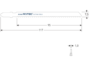 DECOUPEERZAAGBLAD DC840