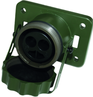 STEKKERDOOS NATO 2-POLIG INCL 35/50MM²