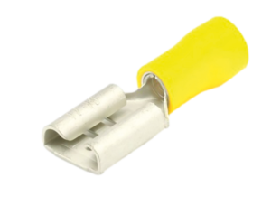 VLAKSTEKERHULS GEEL Ø 9.4MM 4.0-6.0MM²