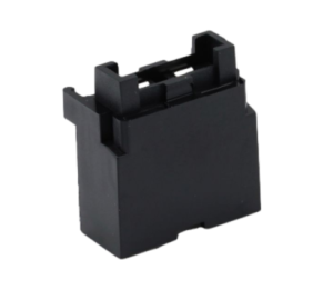 STEEKZEKERINGHOUDER MET AAN DE ONDERKAN