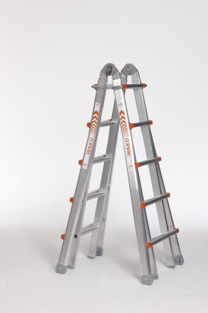 WAKU TELESCOOPLADDER – 4×5 SPORTEN