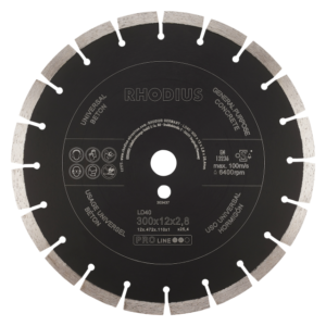 LD40 300X10.0X2.5X25.40 DIAMANTDOORSLIJP