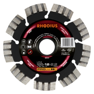 LD4 125X12.0X2.2X22.23 DIAMANTDOORSLIJPS