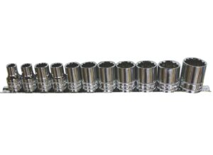 DOPPEN OP RAIL 1/2" 6-KANT 11 DELIG SAE