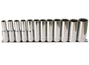 DOPPEN OP RAIL 1/2” 12-KANT 12 DELIG MET