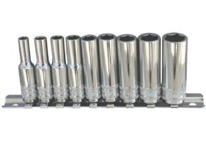 DOPPEN OP RAIL 1/4” 12-KANT 9 DELIG SAE DOPPEN OP RAIL 1/4” 12-KANT 9 DELIG SAE