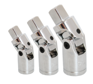 KNIEGEWRICHTEN SET 3 STUKS 1/4", 3/8" EN