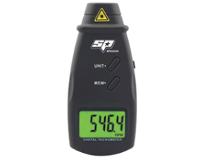 TACHOMETER LASER ACTUATED