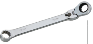 DUBBELE RINGRATEL SLEUTEL MET FLEXIBELE