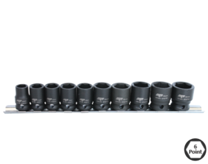 SLAGMOERDOPPENSET OP RAIL 3/8” 6-KANT 1